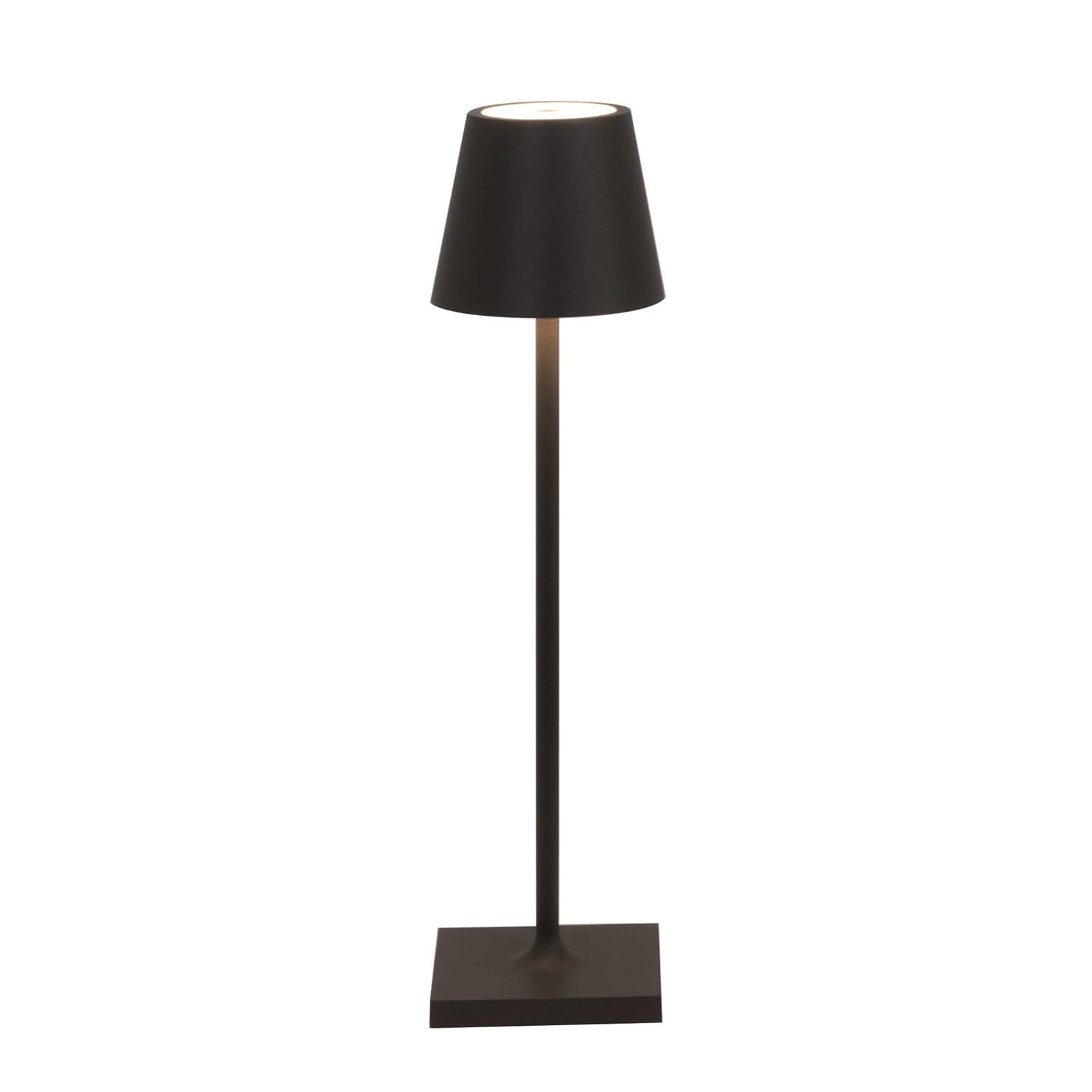 Zafferano, Poldina Micro Lamp, Rechargeable Cordless Table Lamp with Touch Controls, Suitable for Interior and Outdoor Dimmer