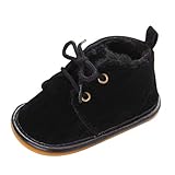 Lazzboy Babyschuhe Baby Schuhe Weiche Sohle Turnschuhe Winterschuhe Heligen Kleinkind Leuchtende Stern Leuchtendes Kind Zufällige Bunte(Schwarz,12(6~12 M))