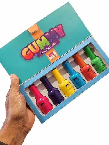 Fantasy Nails Gel Collection Gummy – Seis Colores miniatura 1