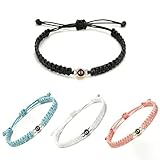 Pulseras Personalizadas con Foto y Caja de Regalo, Pulsera con Foto en el Interior, Pulseras Personalizadas con Proyección de Imagen para San Valentín, Cumpleaños, Navidad, Regalos para Pareja, Amigo