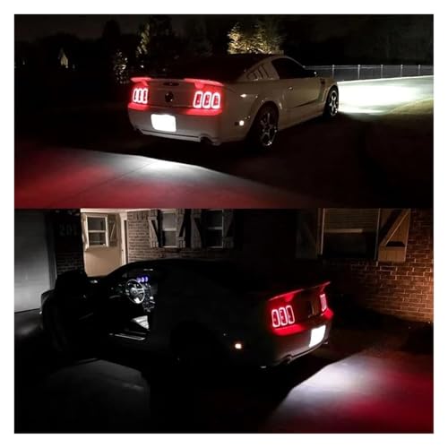 Luz LED para matrícula trasera Ford Mustang 2005-2009 soluciona luz tenue 7