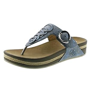 Rieker Rieker Dames V1486 Sandalen dames Sandaal