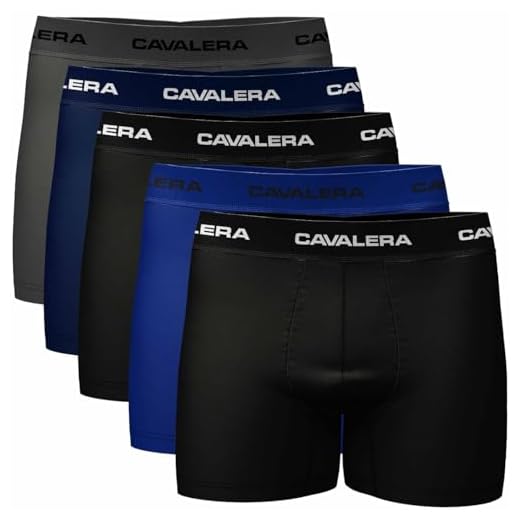 Kit CAVALERA 5 Cuecas Boxer Masculina Sem Costura (BR, Alfa, G, Regular, Sortido 3)