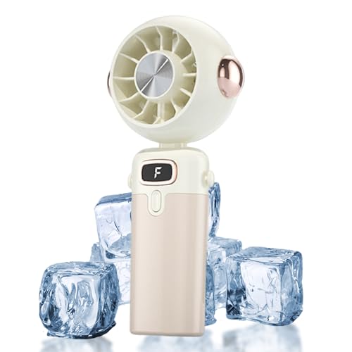 Supporto di raffreddamento per tutto il giorno: Alimentato da una batteria a lunga durata, questo ventilatore portatile offre una capacità fino a 800 mAh, offrendo un comfort affidabile e un utilizzo ininterrotto per tutto il giorno