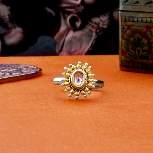 Veerangana Pearls & Kundan Statement Ring