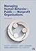 Managing Human Behavior in Public and Nonprofit Organizations