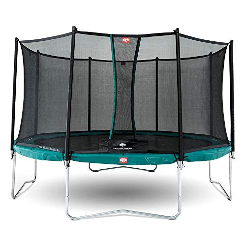 BERG Favorit 380cm Green Trampoline with Safety Net for All Ages