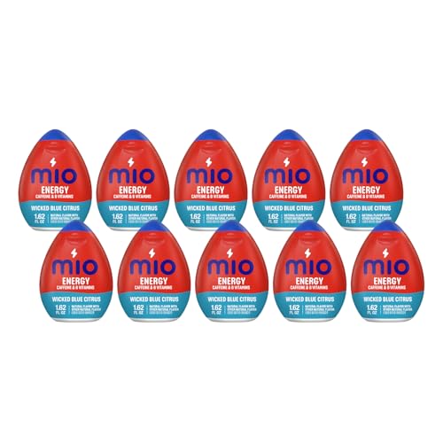 Image of Mio Energy Liquid Water Enhancer, Wicked Blue Citrus, 1.62 Oz (Pack of 10)
