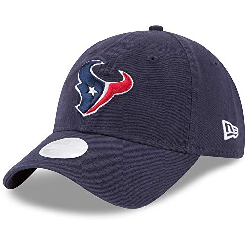 New Era Women's NFL Core Classic 9TWENTY Adjustable Hat Cap One Size Fits All (Houston Texans)
