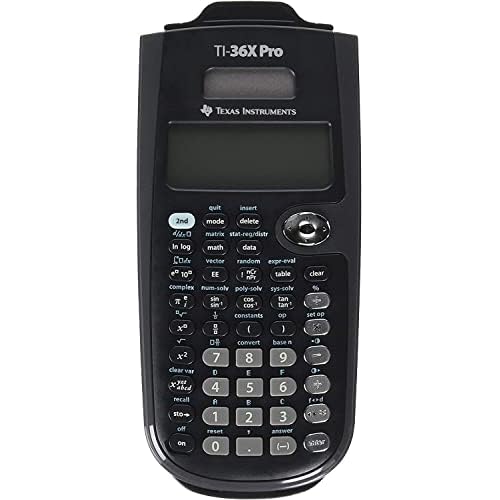 Texas Instruments TI-36X Pro Engineering/Scientific Calculator | 9.7 Inch | Black.