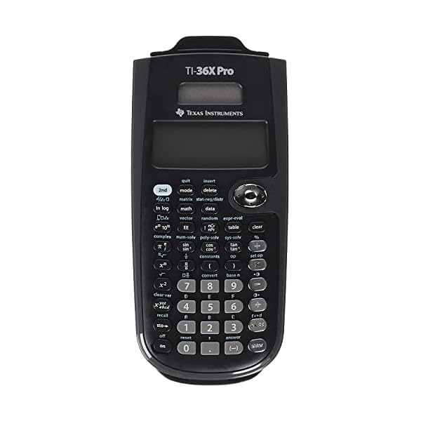 Texas Instruments TI-36X Pro Engineering/Scientific Calculator | 9.7 Inch | Black.