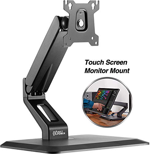 AVLT Single 22 lbs Touchscreen Monitor Desk Stand - Mount 32" Touchscreen Computer
