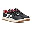Jet Black White High Risk Red