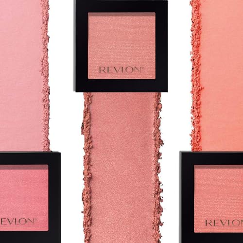 Image of Revlon Blush, Powder Blush Face Makeup, High Impact Buildable Color, Lightweight & Smooth Finish, 003 Mauvelous, 0.17 Oz (Pack of 2)