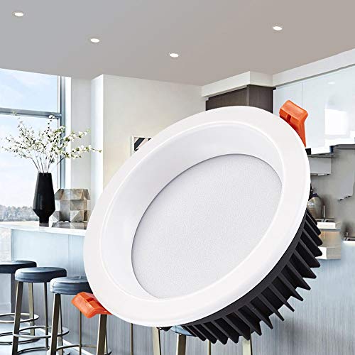 Foco empotrable LED de 2,5 pulgadas con luz cálida de CA 110-240 V 3