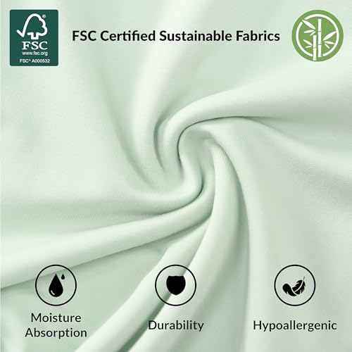 Image of Baby /Toddler Sleep Sack with Legs, Rayon from Bamboo 95% + 5% Spandex, 1.0 TOG, 2‑Way Zipper Sleeping Bag, Walker‑Friendly 12-18M Green