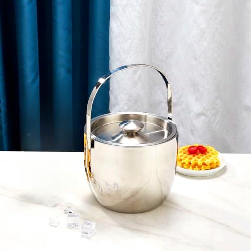 Sefoemut�A�C�X�y�[�� �n���Ȃ� �A�C�X�o�P�b�g��d�\�� �^��f�M ��e�ʃX�e�����X �X���� �n���h���ƃt�^�t�� �ۗ�p �v���d�l �ƒ�p �Ɩ��p �A�C�X�N���b�v�t�� (3L) (2.8Lb) [���s�A���i]