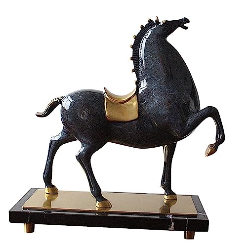 Statue intérieure en cuivre pur RLKHXBS : artisanat d'art pour salon chic