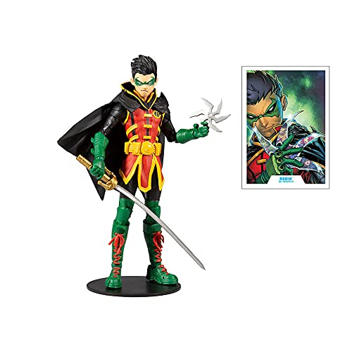 DC McFarlane Boneco Damien Wayne