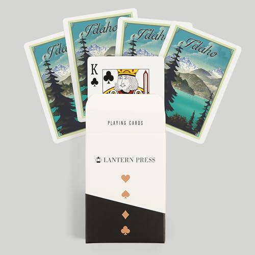 52 Cartas de Póker Escena Lago Idaho miniatura 6