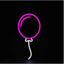 Neon Led Ayd nlatma Balon Gece Lambas  Parti S s  I kl  Duvar Dekor