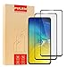 [3-Pack] PULEN for Samsung Galaxy S10e Screen Protector,HD Clear Anti-Scratch No Bubble 9H Hardness Tempered Glass for Samsung Galaxy S10e,5.8'' 2019 (Black)