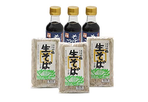 奥出雲本生そば6人前 生そば240g×3 そばつゆ150ml×3