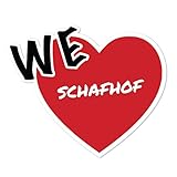 schafhof freising hochzeit Längste Seite: 10cm JOllify Aufkleber - SCHAFHOF – Farbe: Design: We Love - Wir lieben