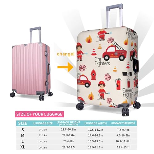 Housse de bagage anti-rayures pour protéger la valise Large - 6
