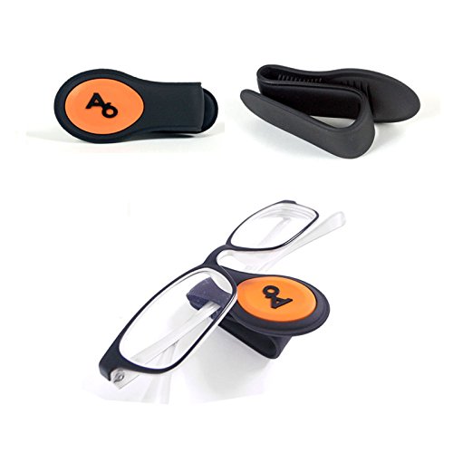 GotoShop Wine Soft Car Sunglasses Clip Multi Purpose Sunglass Eyeglasses Sun Visor Holder for Car Vehicle