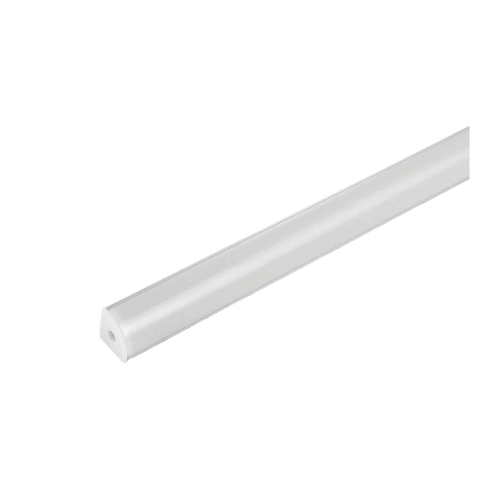 1-30pcs/Lot Perfil Aluminio Led Corner Aluminium Profile Channel Holder(4 pcs,V-Shaped Milky)
