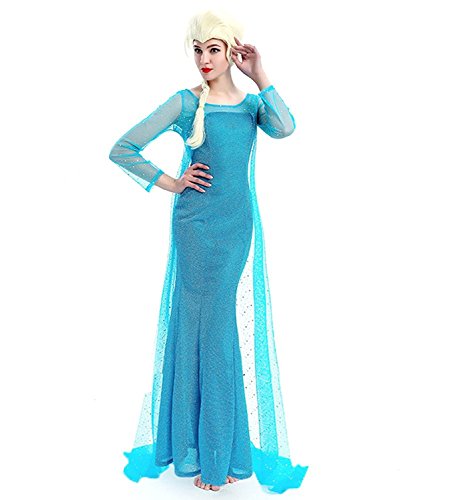 NNDOLL Donna Carnevale Costume Frozen Dress Elsa