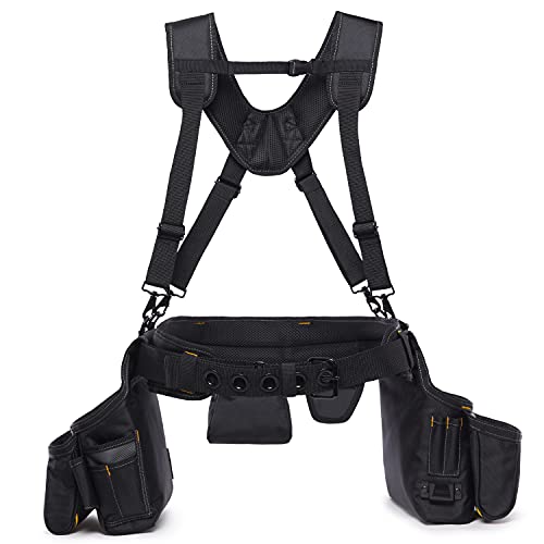 Toughbuilt - Framer Suspension Rig With Pockets - Heavy Duty, Ergonomic, Custom Pockets - (Tb-303-6) #TOP5