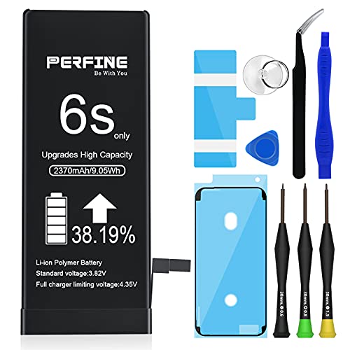 Perfine 2370mAh Batterie Remplacement IPhone 6S + Kit Outils Complet - Haute Qualité