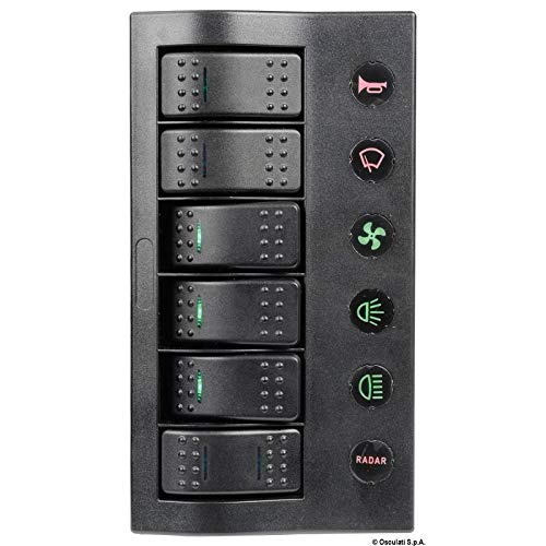 OSCULATI Tableau électrique PCP Compact 4 interrupteurs