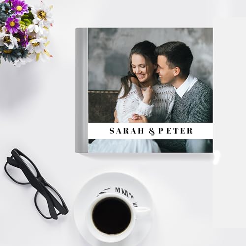 Image of Customized Photo Album (12x12 Inches) - 24 Pages - Hard Cover Photobook - Gift for your loved ones