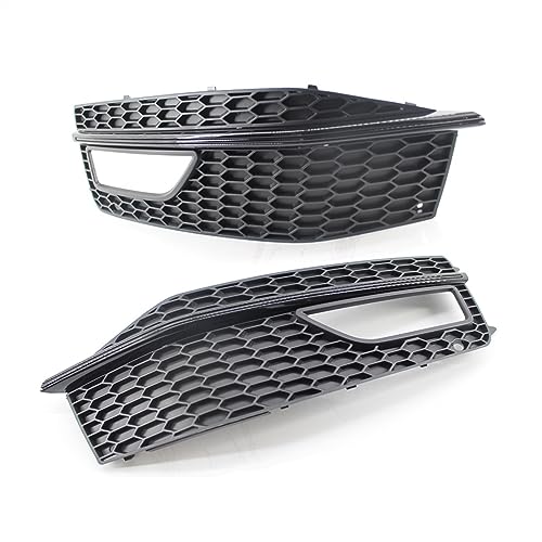 Rejilla de panal antiniebla para Audi A4 SLine S4 B8.5, parachoques inferior izquierdo y derecho