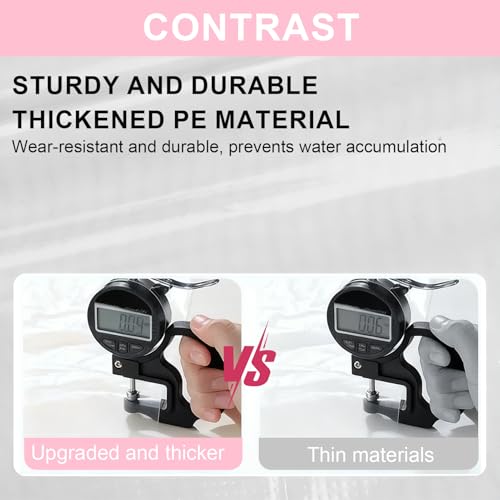 Schuhüberzieher Wasserdicht [10 Paar] - Wasserdichte Überschuhe Einweg | Transparent, Rutschfest & Reißfest | Ideal für Regen, Schnee Und Outdoor-Aktivitäten | Unisex