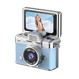 Fotocamera compatta retrò per principianti con schermo per bambini adulti compleanni Capodanno strumento fotografico fotocamera