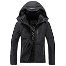 Women's Waterproof Ski Jacket Warm Winter Snow Coat Hooded Raincoat