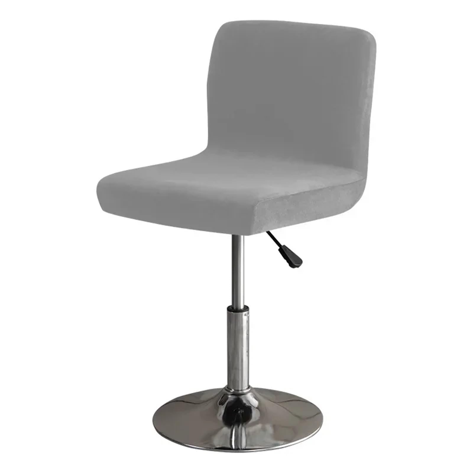 FVDZRFIE Chair Covers Thick Velvet Bar Stool Chair Cover Plush Rotating Spandex Stretch Low Back Dining Seat(Color 5,1pcs Chair Cover)