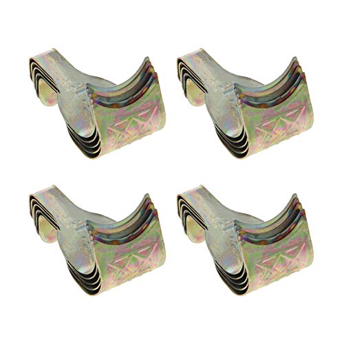 Image of Solid Moulding Picture Hooks Hangers Rail Hanging Hook Color Zinc-Plated 54mmx29mm Bronze 25pcs