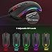 Redragon M711 Cobra RGB Optical Gaming Mouse Black