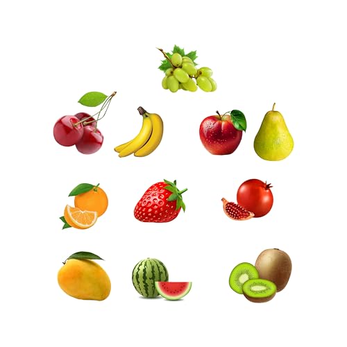 Fun and Easy DIY Fridge Magnets 11 Kaseeda Gifts Decoration A ONE CREATIVES Fruit Fridge Cutouts Mag...