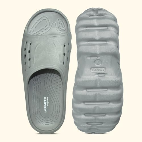 Image of Impakto by AjantaComfortable Flip Flops for Men | Slippers for Men | Durable & Lightweight | Soft, Comfortable, Flexible Chappal | Everyday Comfort