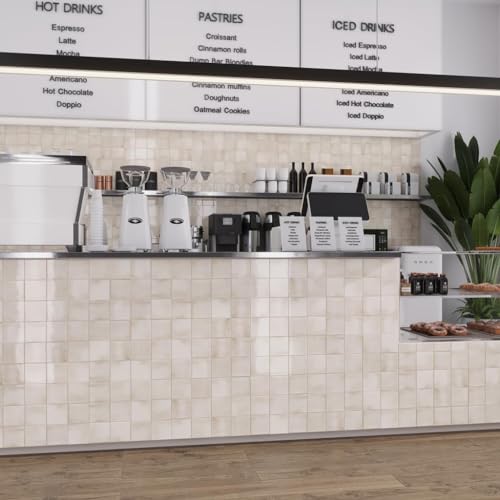 TILECLUB 3.94 in. x 3.94 in. Glossy White Ceramic Square