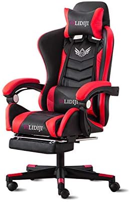 MIERES AKRACING AK-7018 Ergonomic Series Executive Racing Style Computer Gaming Office Chair - Black/red, X-Large,