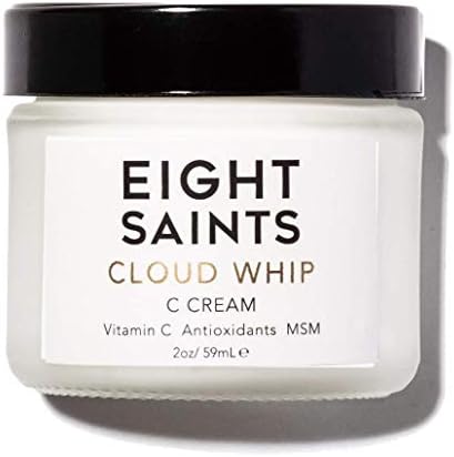 Eight Saints Cloud Whip Vitamin C Face Moisturizer Day Cream, Natural and Organic Face Cream For Women, Anti Aging Cream For Face To Reduce Fine Lines and Wrinkles, 2 Ounces