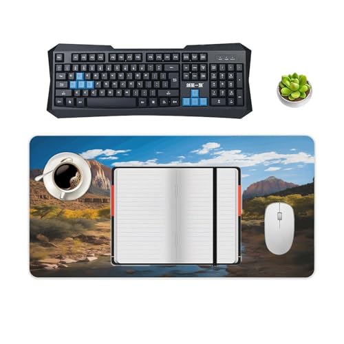 Zion National Park Desk Pad con Base de Goma Antideslizante miniatura 4