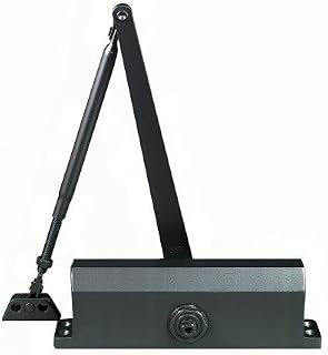 Dynasty Door Closer, Commercial Grade Size 4 Spring, Hydraulic Automatic Series 4000 Door Closer Duronotic/Brown